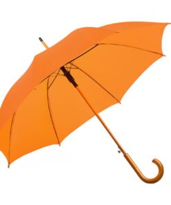 Alice Umbrellas Classic Hook Handle - Orange