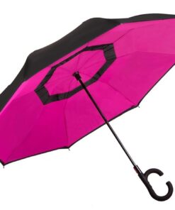 Alice Umbrellas Reversable Umbrella - Dark Pink