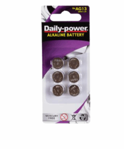 Alkaline Batteries AG13 - Pack of 6
