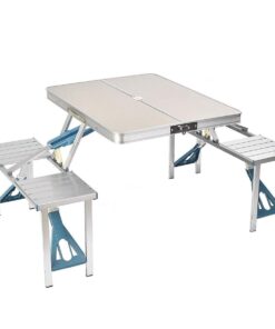 All-in-One Folding 4-Seater Portable Table
