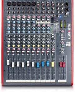 Allen & Heath ZED-12FX Live Studio Mixer with USB Interface & FX - Black