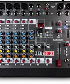 Allen & Heath ZEDi-10FX, 10-Input Mixer, 4x4 USB Interface with FX