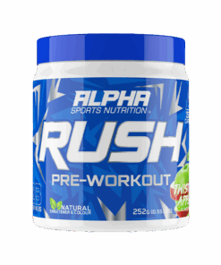 Alpha Sport Nutrition Rush Pre Workout - Twisted Apple 252g
