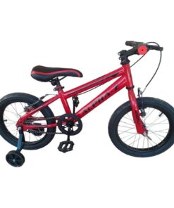 Alpha Z 16-inch Kids Bike for 4-6 Years Boys/Girls - Red & Black