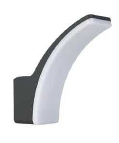 Aluminum Wall Light Dark Grey Cool White IP44