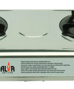 Alva 2burner Stainless Steel Gas Stove