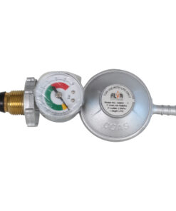 ALVA LP GAS Bullnose Regulator With Gauge