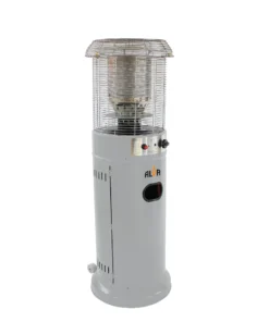 Alva Short Stand Patio Heater Cement Grey GHP31