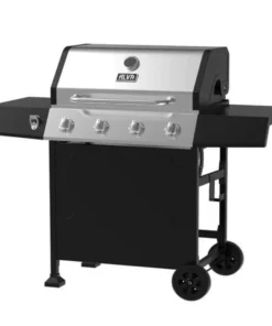 Alva Super 4-Burner Stainless Steel Gas BBQ