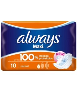 Always Sanitary Pads Maxi Plus - 10 Pack