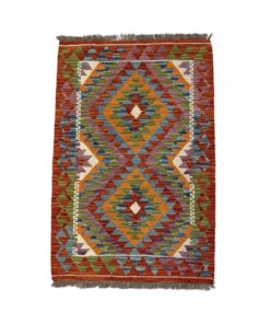 Aman Persian Rugs Afghan Traditional Handwoven Kilim - 130 x 84 cm