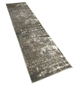 Aman Persian Rugs, Modern Brown Beige Runner/Rug