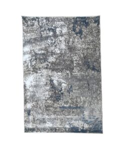 Aman Rugs Abstract Pattern Beige Blue Rug - 170 x 120 cm