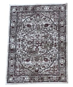Aman Rugs Machine Made Floral Persian Rug - 170 x 120 cm
