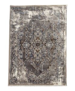 Aman Rugs - Persian Style Machine Made Brown/Beige Area Rug - 170 x 120 cm
