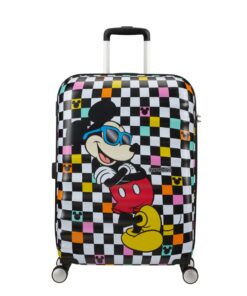 American Tourister Disney Wavebreaker Check-in Spinner - 67cm - Mickey Check