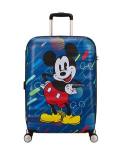 American Tourister Disney Wavebreaker Check-in Spinner - 67cm - Mickey Future Pop