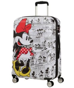 American Tourister Disney Wavebreaker Check-in Spinner - 67cm - Minnie Comics