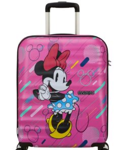 American Tourister Disney Wavebreaker Spinner 55CM - Com.White - Minnie Future Pop