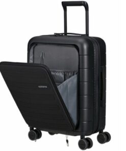 American Tourister Novastream 55cm Easy Access Carry-on Spinner - Dark Slate