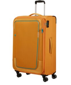 American Tourister Pulsonic 81cm Check-in Spinner - Sunset Yellow