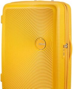 American Tourister Soundbox 77cm Expandable Spinner - Golden Yellow