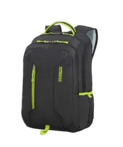 American Tourister - Urban Groove Laptop Backpack 15.6 Inch - Black and Lime Green