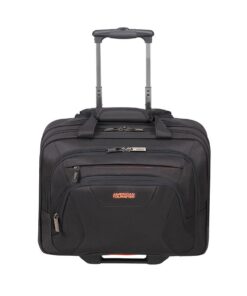 American Tourister Work Rolling Tote 15.6 - Black.Orange
