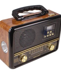 AM/FM Radio with Flashlight, Mp3, USB, Rechargeable YS-608