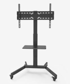 Anchor 65" TV Mobile Portable Shelf Trolley Lockable Wheels Shelving Stand