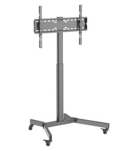Anchor Portable Mobile 65 TV Wheel Trolley Floor Standing Cart Adjustable