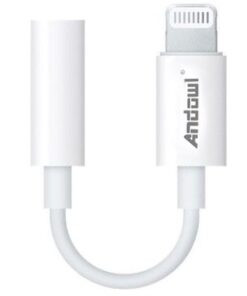Andowl - iPhone Lightning to 3.5mm Audio Cable Adaptor