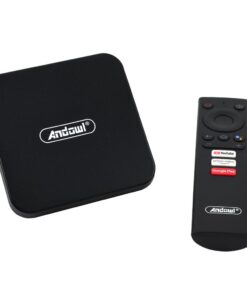 Andowl KM9PRO Android TV 4K HDR 2+16G Chrome Cast â Black