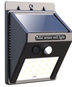 Andowl Luminescent COB Solar Power Motion Sensor LED Wall Light