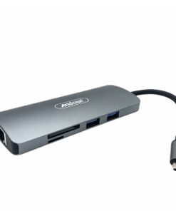 Andowl Professional 7-in-1 Type-C Hub Multi-Function Adapter