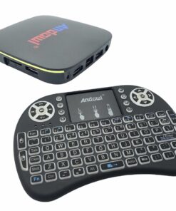 Andowl Q4PRO 4K UHD Android TV Box - Smart Media Streaming Device