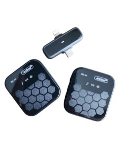 Andowl - Wireless Lavalier Microphone 2.4G Set of 2