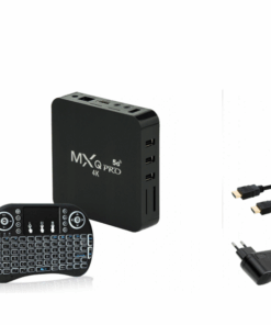 Android 14 MXQ Pro (Disney,DSTV STREAM Netflix, Kodi) +Backlight Keyboard