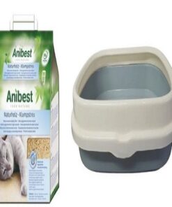 Anibest Cat Litter 10L & Lani Large Litter Tray Combo