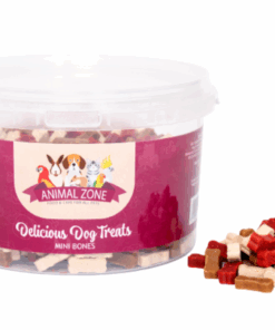 Animal Zone Semi-Moist Dog Treats - Mini Bones 1kg