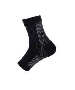 Ankle Brace Compression Black/White One size