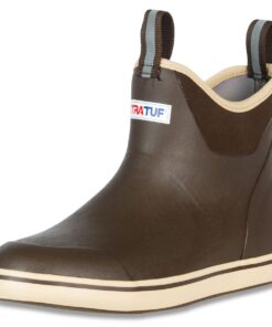 Ankle Deck Boot - Chocolate Tan - UK 10