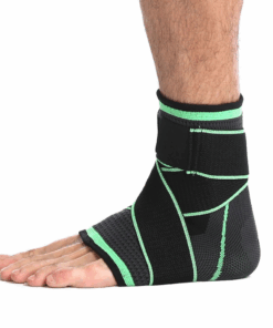 Ankle Guard - Compression Sleeves for Plantar Fasciitis & Recovery - L