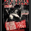 Anthrax Spreading The Disease 1986 Poster with Black Frame