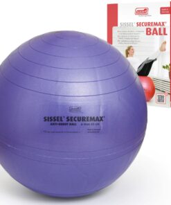 Anti-Burst Yoga Gym Exercise Ball by Sissel - Blue - M