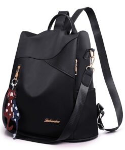 Anti-Theft Backpack - Black