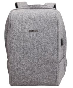 Anti Theft Computer Backpack - Grey