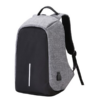 Anti-Theft Laptop Backpack with USB Charging Port - Grey