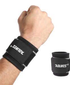 Aolikes Adjustable Wrist Support Protective Bracelet For Men And Women - Grey