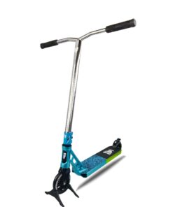 APE Pro Stunt Chromoly Scooter - Silver Chromoly Y- Bar